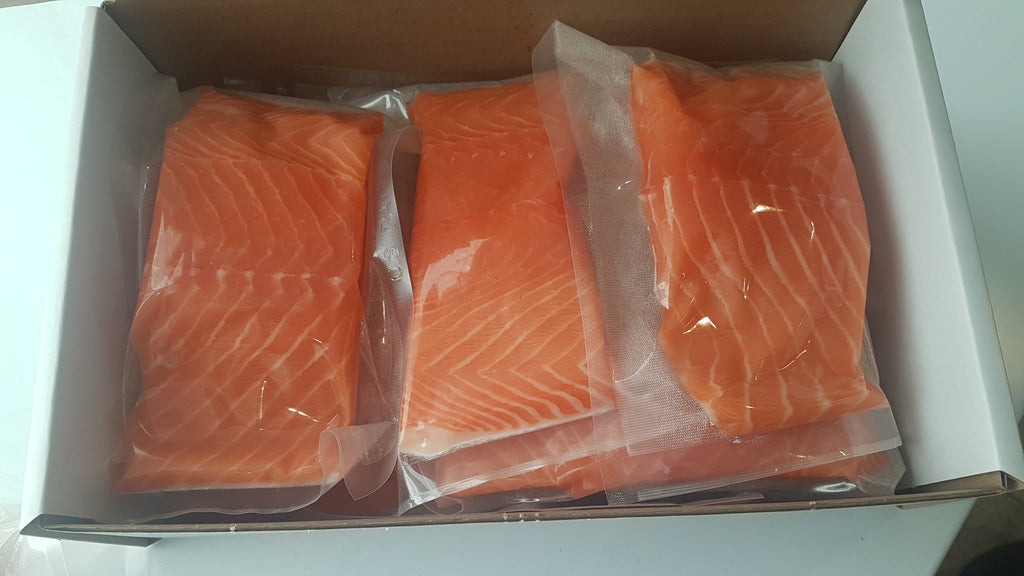 Atlantic Salmon - 3 Pound Case – Sea 2 Farm Foods